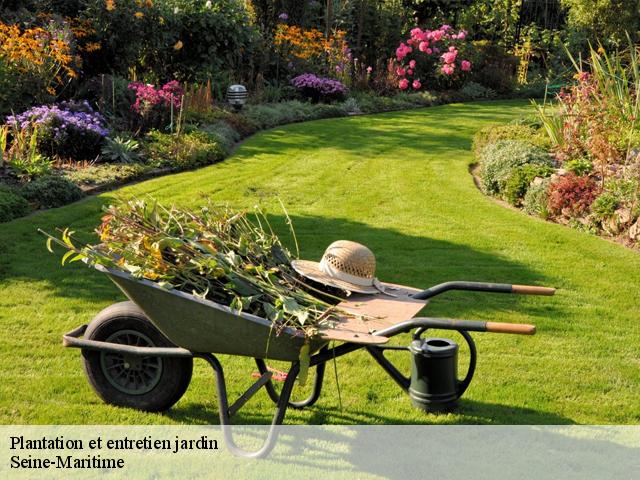 Plantation et entretien jardin Seine-Maritime 