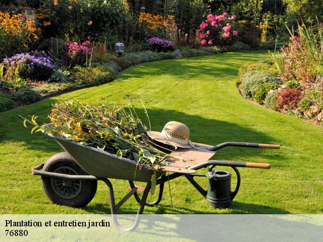 Plantation et entretien jardin 76880