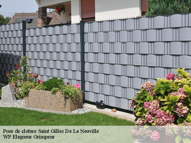 Pose de cloture  saint-gilles-de-la-neuville-76430 WP Elagueur Grimpeur